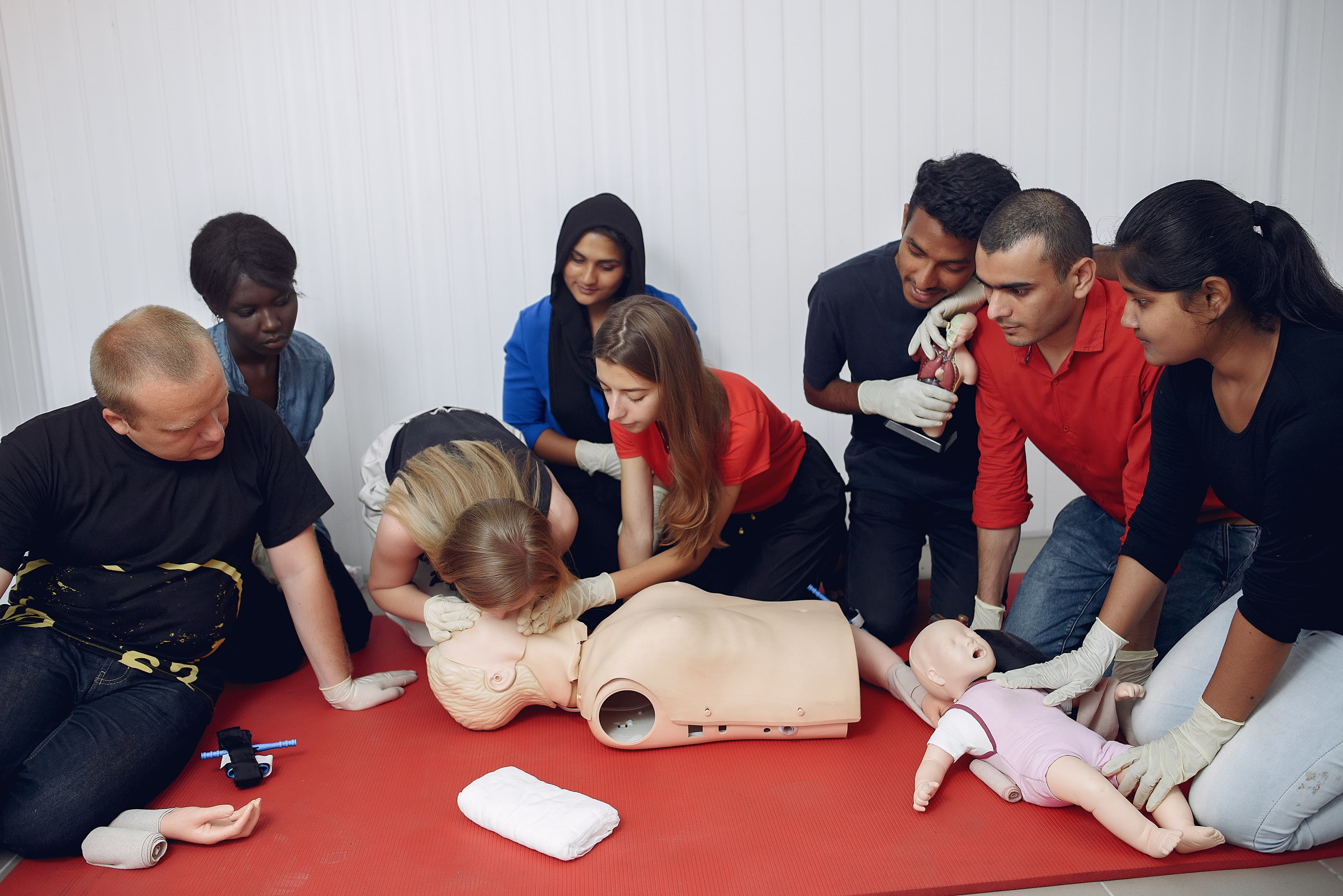 CPR Training Session